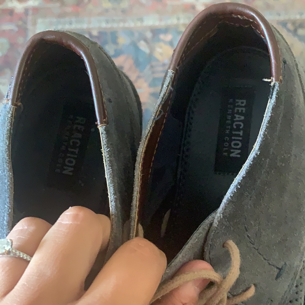 Kenneth Cole Reaction Men’s Oxford Leather - Picture 2 of 5